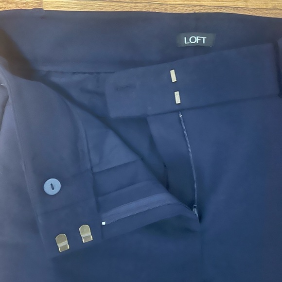 Loft Navy blue dress pants - Picture 4 of 4